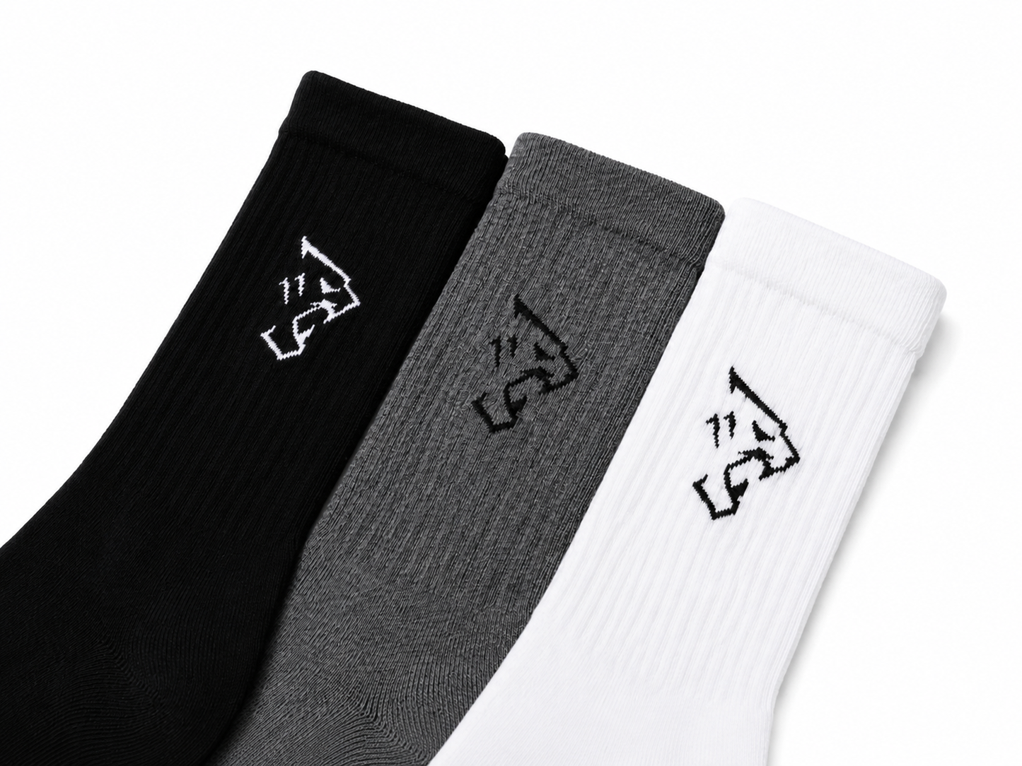 3 Colour Socks