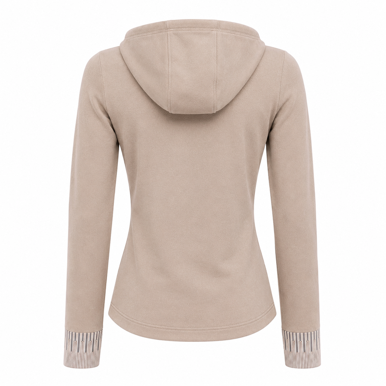 Taupe Essence Hooded Jacket