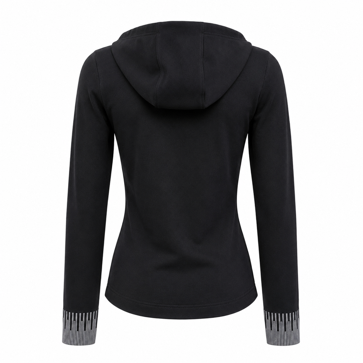 Taupe Essence Hooded Zip-Up Jacket