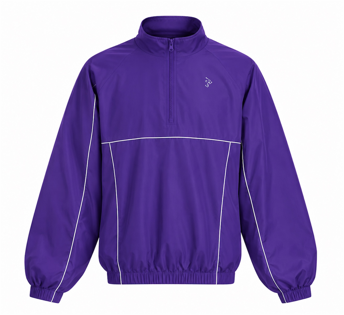 Vantage Retro Quarter Zip Tracksuit Top