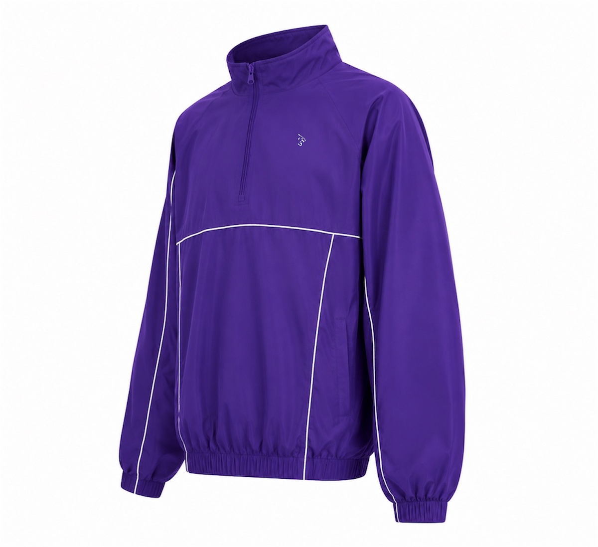 Vantage Retro Quarter Zip Tracksuit Top