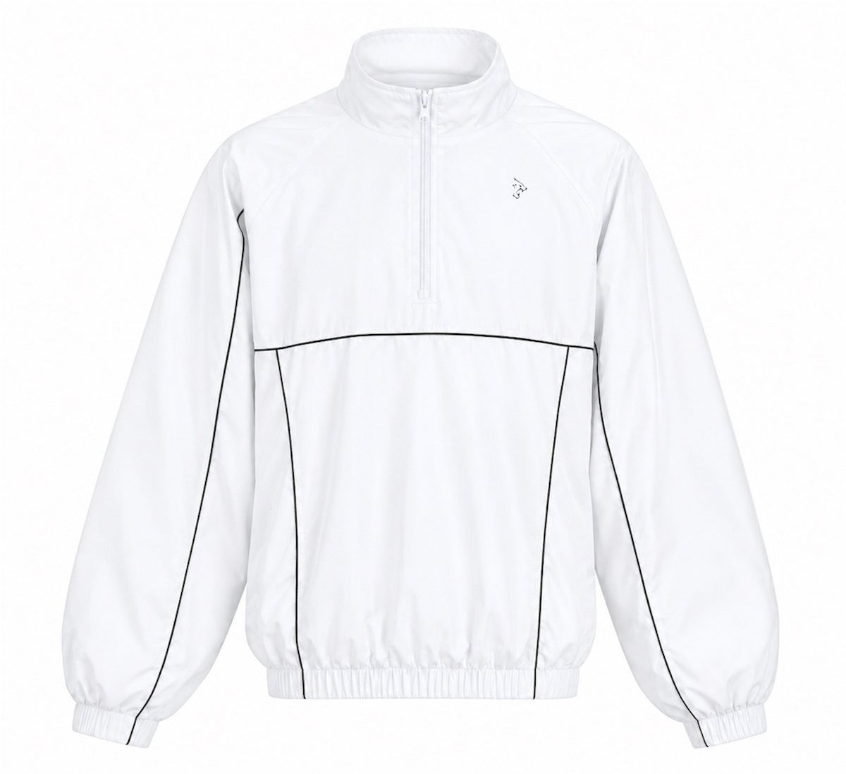 Vantage Retro Quarter Zip Tracksuit Top