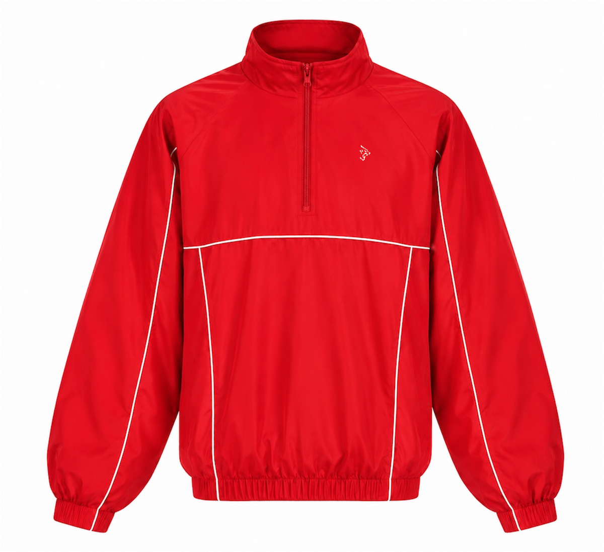 Vantage Retro Quarter Zip Tracksuit Top