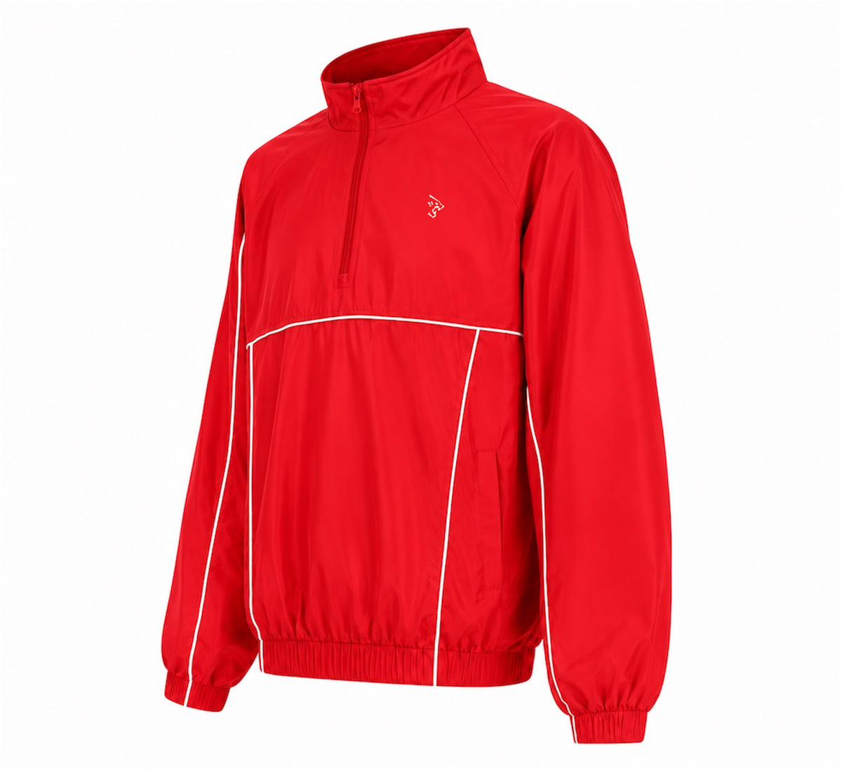 Vantage Retro Quarter Zip Tracksuit Top